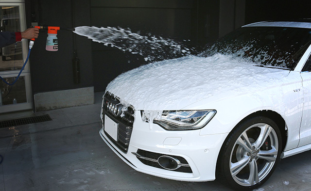 4.ボディ泡洗浄