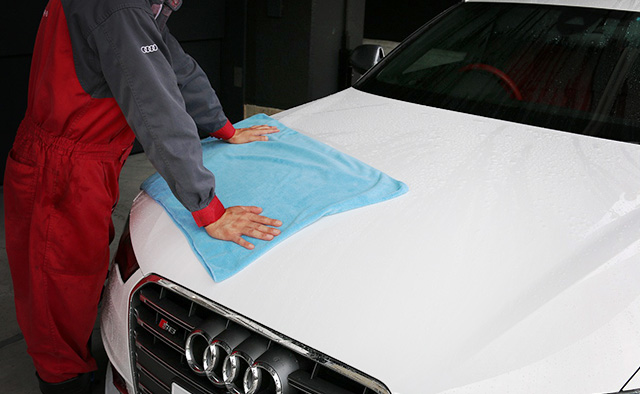 5.すすぎ、拭きあげ